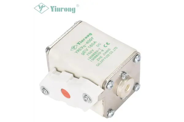 750V 400A YREVq-400f EV 자동차 및 EVSE 퓨즈가 안정적인 고전압 EV 보호에 필수적인 이유